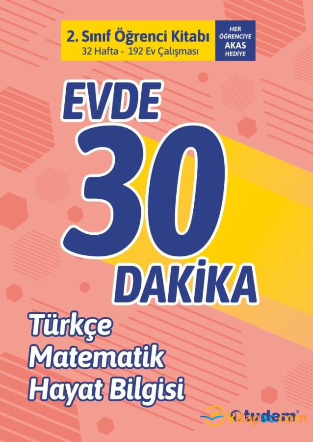 2.Sınıf EVDE 30 DAKİKA ÖĞRENCİ KİTABI - 1