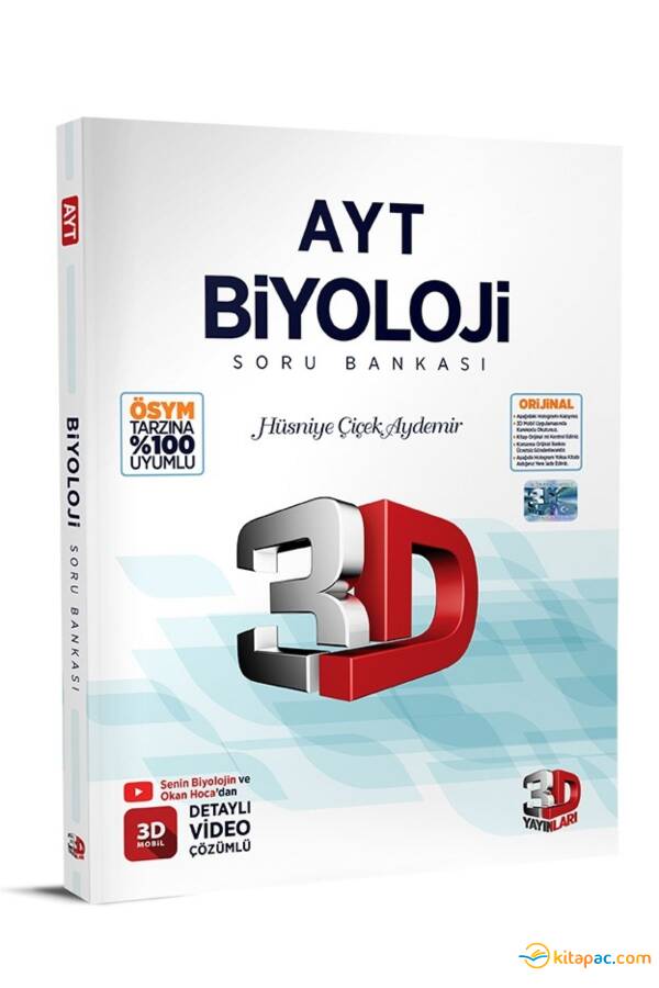 3D AYT BİYOLOJİ Soru Bankası - 1