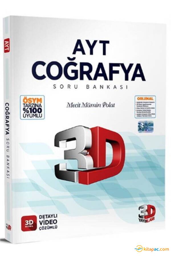3D AYT COĞRAFYA SORU BANKASI - 1