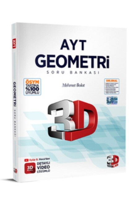3D AYT GEOMETRİ Soru Bankası - 3D YAYINLARI