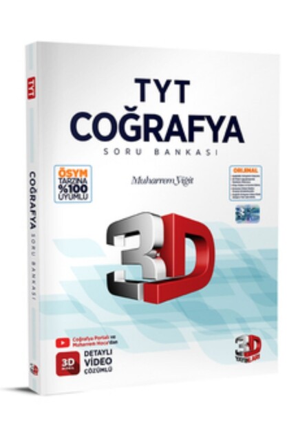 3D TYT COĞRAFYA Soru Bankası - 3D YAYINLARI