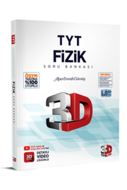 3D TYT FİZİK Soru Bankası - 3D YAYINLARI