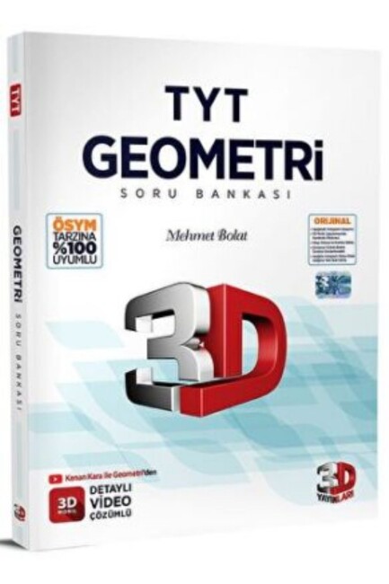 3D TYT GEOMETRİ SORU BANKASI - 3D YAYINLARI
