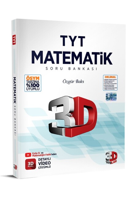 3D TYT MATEMATİK Soru Bankası - 3D YAYINLARI