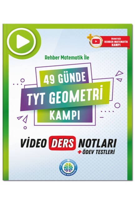 49 Günde TYT GEOMETRİ KAMPI Video Ders Notları - REHBER MATEMATİK