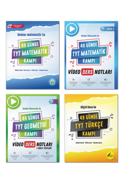 49 Günde TYT KAMP KİTAPLARI - REHBER MATEMATİK