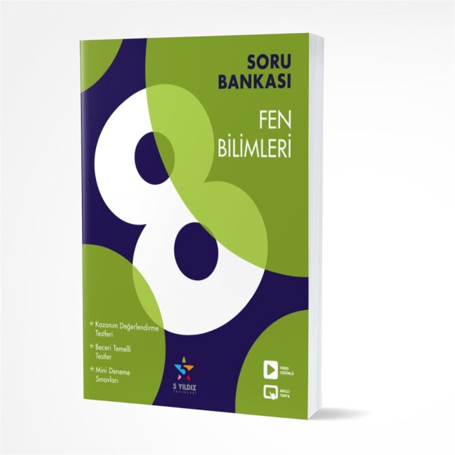 5 YILDIZ 8.Sınıf FEN BİLİMLERİ Soru Bankası - 5 YILDIZ YAYINLARI