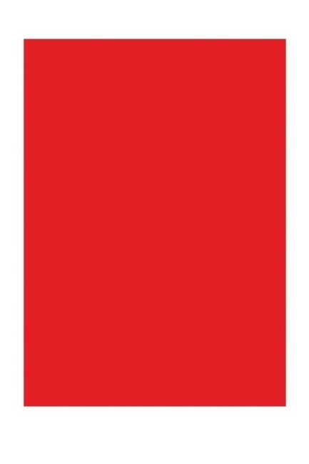 50x70 RENKLİ MUKAVVA - KIRMIZI - KONMAT