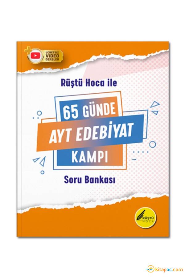 65 Günde AYT EDEBİYAT KAMP KİTABI SORU BANKASI RÜŞTÜ HOCA - 1