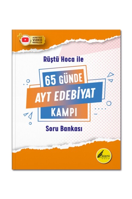 65 Günde AYT EDEBİYAT KAMP KİTABI SORU BANKASI RÜŞTÜ HOCA - RÜŞTÜ HOCA
