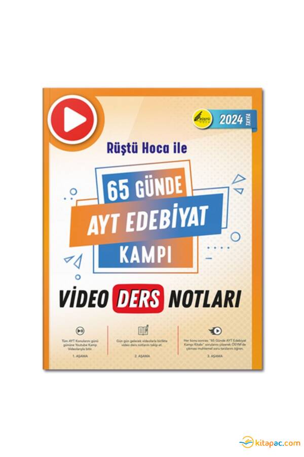 65 Günde AYT EDEBİYAT KAMPI Video Ders Notları RÜŞTÜ HOCA - 1