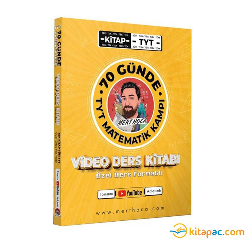 MERT HOCA 70 Günde TYT MATEMATİK KAMPI Video Ders Kitabı - 1