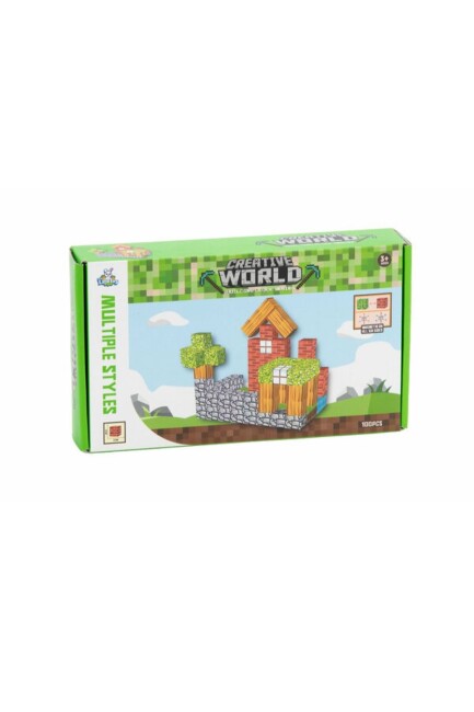 6896 METAŞ MY WORLD MAGNETIC BLOCKS 100 PARÇA - METAŞ