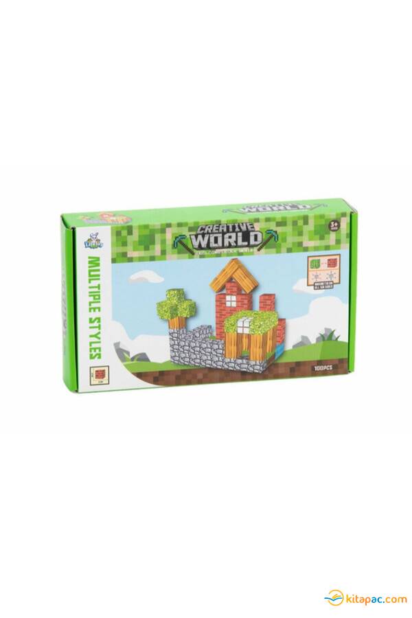 6896 METAŞ MY WORLD MAGNETIC BLOCKS 100 PARÇA - 1