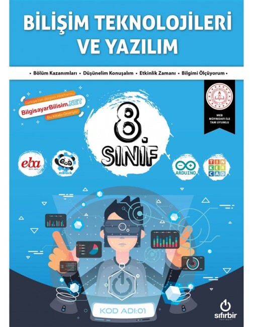 8.SINIF BİLİŞİM TEKNOLOJİLERİ VE YAZILIM - SIFIRBİR YAYINLARI