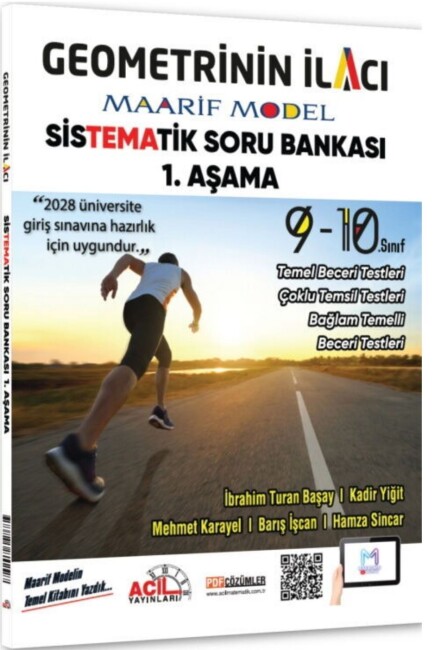 ACİL TYT-AYT GEOMETRİNİN İLACI MAARİF MODEL SİSTEMATİK SORU BANKASI 1.AŞAMA - ACİL YAYINLARI