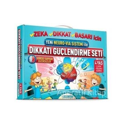 ADEDA DİKKATİ GÜÇLENDİRME SETİ - 4 YAŞ - ADEDA YAYINCILIK