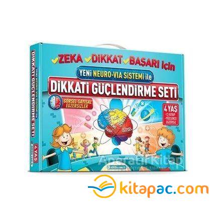 ADEDA DİKKATİ GÜÇLENDİRME SETİ - 4 YAŞ - 1