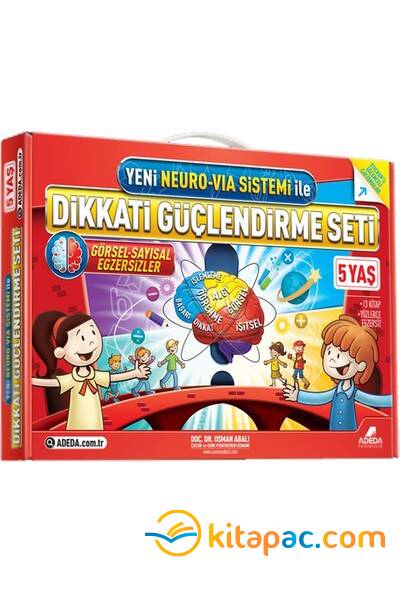 ADEDA DİKKATİ GÜÇLENDİRME SETİ - 5 YAŞ - 1