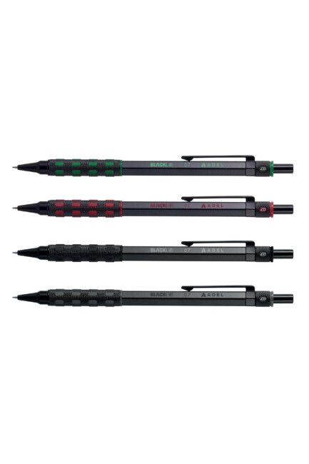 ADEL BL B-TECH BLACK 0,7mm. VERSATİL UÇLU KALEM - ADEL