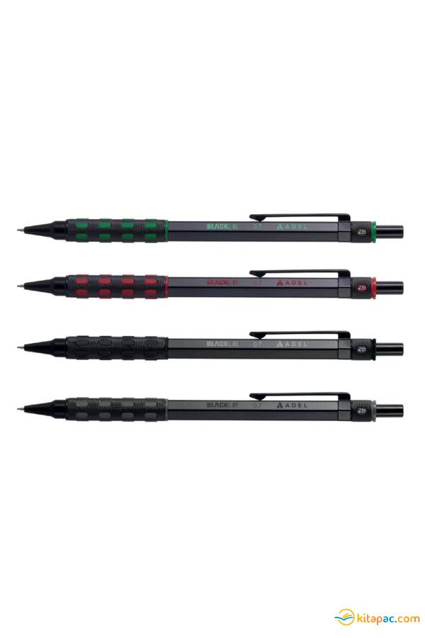 ADEL BL B-TECH BLACK 0,7mm. VERSATİL UÇLU KALEM - 1