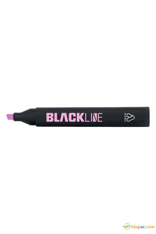 ADEL BLACK LİNE FOSFORLU KALEM P.PEMBE - 1