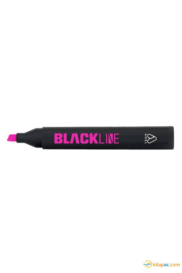 ADEL BLACK LİNE FOSFORLU KALEM PEMBE - 1