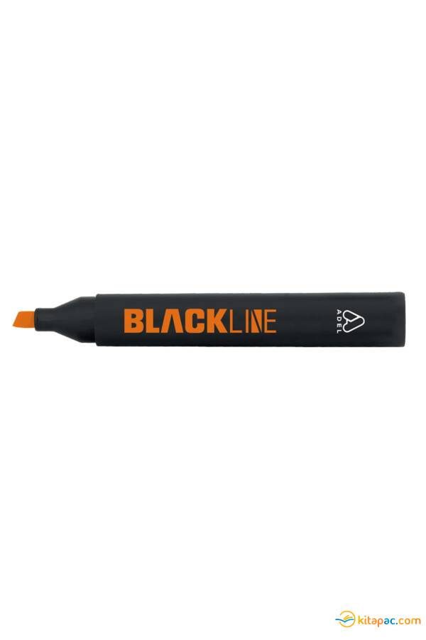 ADEL BLACK LİNE FOSFORLU KALEM TURUNCU - 1