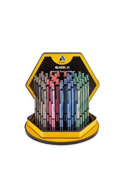 ADEL BLACKLİNE 0,7 KOYU RENKLER VERSATİL UÇLU KALEM - ADEL
