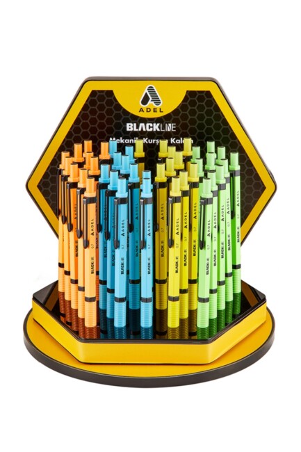 ADEL BLACKLİNE 0,7 NEON RENKLER VERSATİL UÇLU KALEM - ADEL