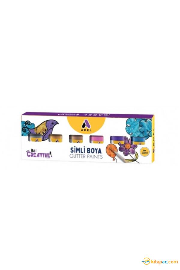 ADEL SİMLİ AKRİLİK BOYA 25 ml 6 RENK - 1