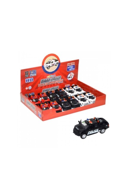 ADELAND NİTRO 1.36 SPEED ÇEK BIRAK POLİS ARABASI - ADELAND