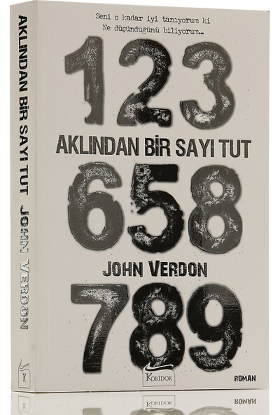 AKLINDAN BİR SAYI TUT............John VERDON - KORİDOR YAYINCILIK 