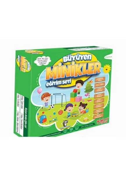 ALPİNO ÇOCUK BÜYÜYEN MİNİKLER EĞİTİM SETİ - ALPİNO ÇOCUK