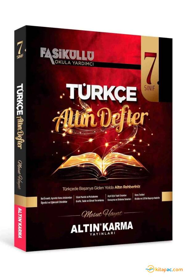 ALTIN KARMA 7.Sınıf TÜRKÇE ALTIN DEFTER - 1