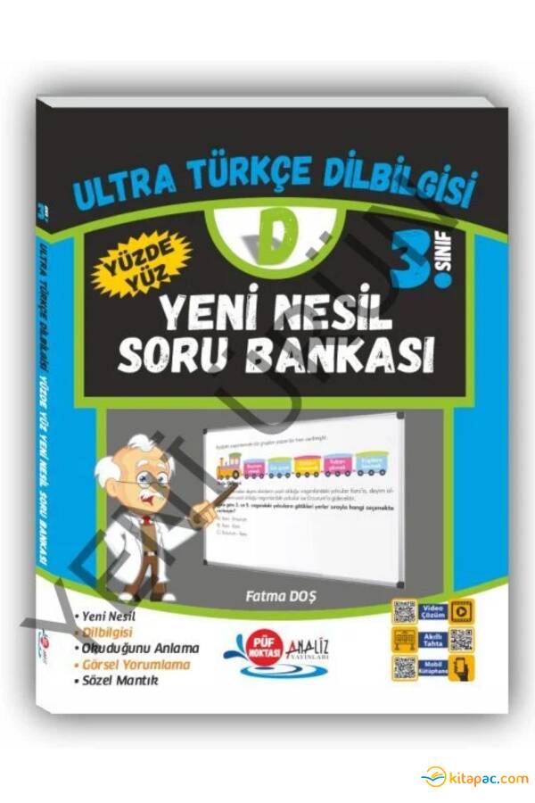 ANALİZ 3.Sınıf ULTRA TÜRKÇE DİLBİLGİSİ SORU BANKASI - 1