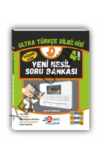 ANALİZ 4.Sınıf ULTRA TÜRKÇE DİLBİLGİSİ SORU BANKASI - ANALİZ YAYINLARI