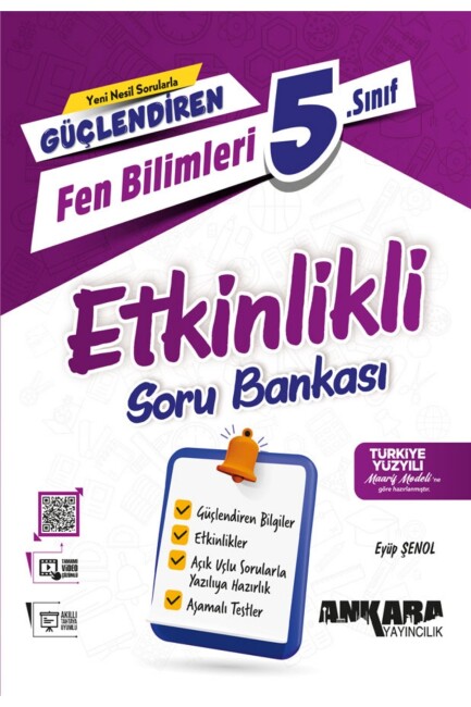 ANKARA 5.Sınıf GÜÇLENDİREN FEN BİLİMLERİ ETKİNLİKLİ Soru Bankası - ANKARA YAYINLARI