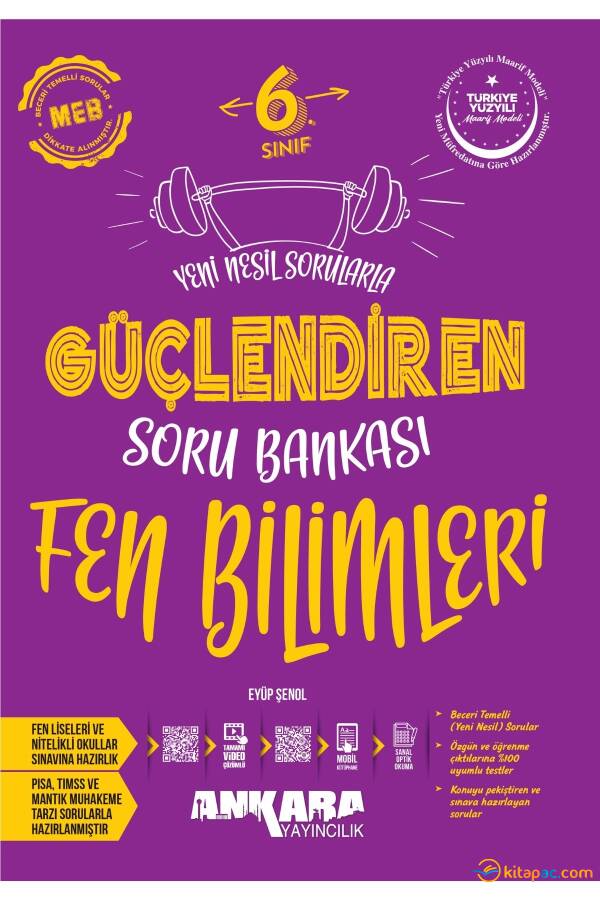 ANKARA 6.Sınıf FEN BİLİMLERİ GÜÇLENDİREN SORU BANKASI - 1