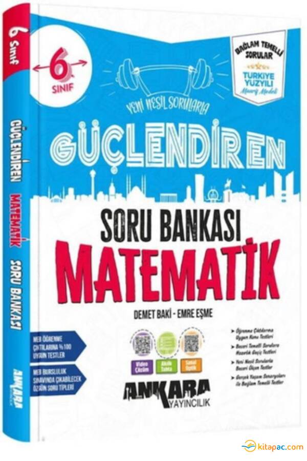 ANKARA 6.SINIF MATEMATİK GÜÇLENDİREN SORU BANKASI - 1