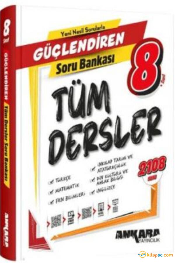 ANKARA 8.SINIF GÜÇLENDİREN TÜM DERSLER SORU BANKASI - 1