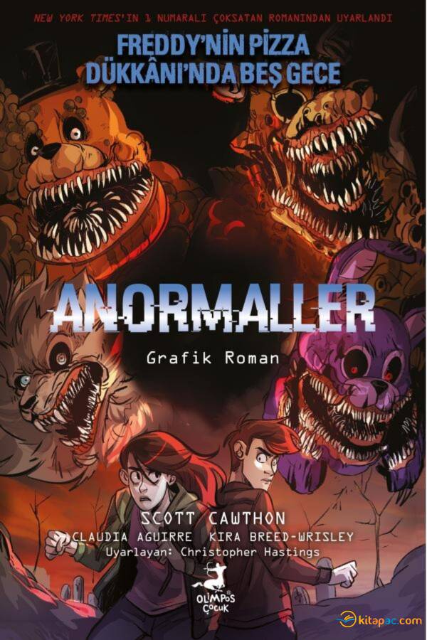 ANORMALLER - ÇİZGİ ROMAN - FREDDY NİN PİZZA DÜKKANINDA BEŞ GECE - 1