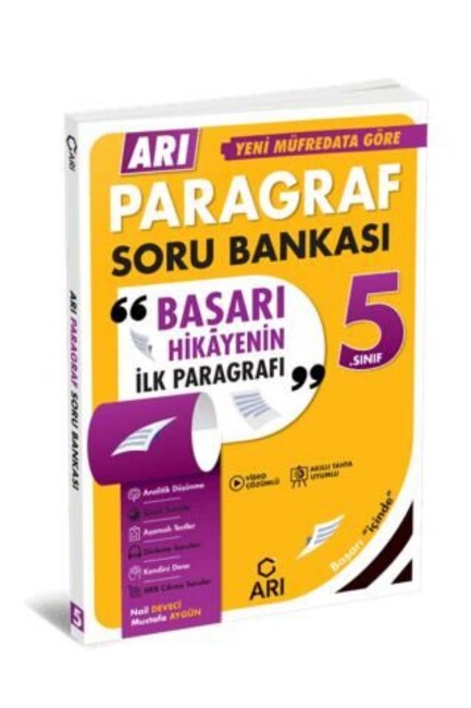 ARI 5.Sınıf PARAGRAF Soru Bankası - ARI YAYINLARI