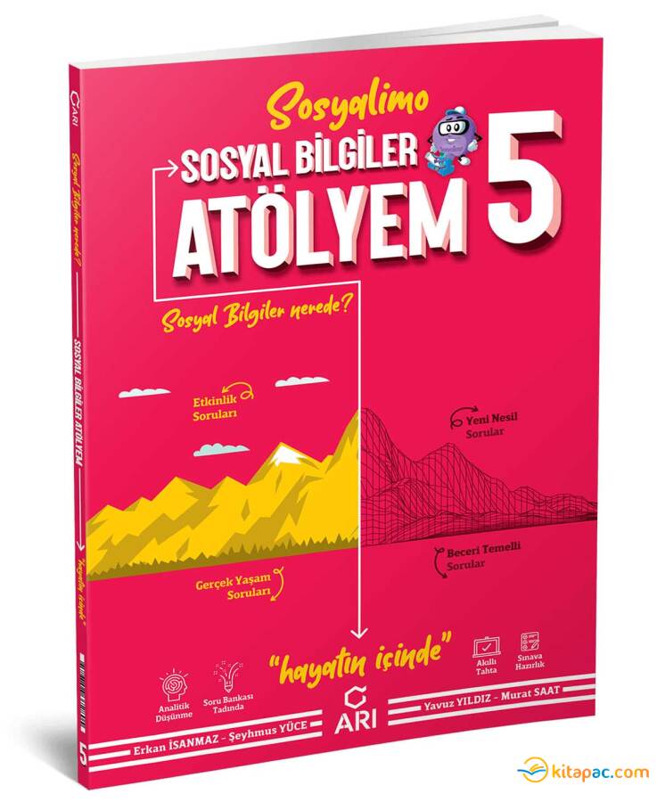 ARI 5.Sınıf SOSYALİMO SOSYAL BİLGİLER ATÖLYEM + Yazılı Eki - 1