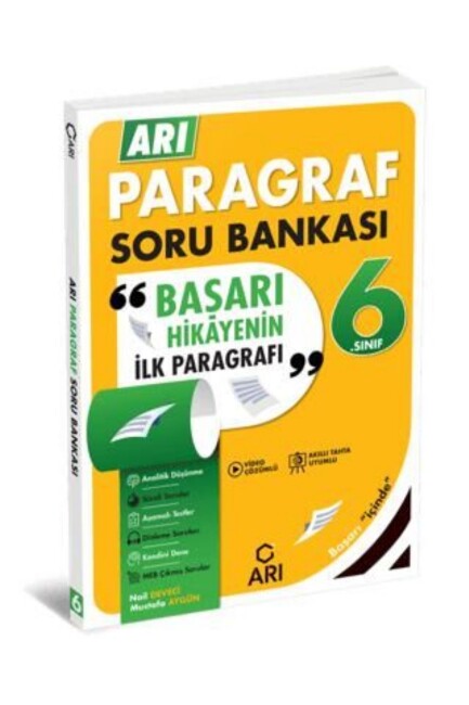 ARI 6 Sınıf PARAGRAF Soru Bankası - ARI YAYINLARI