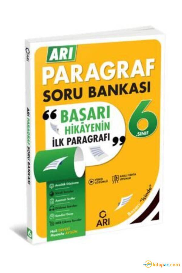 ARI 6 Sınıf PARAGRAF Soru Bankası - 1
