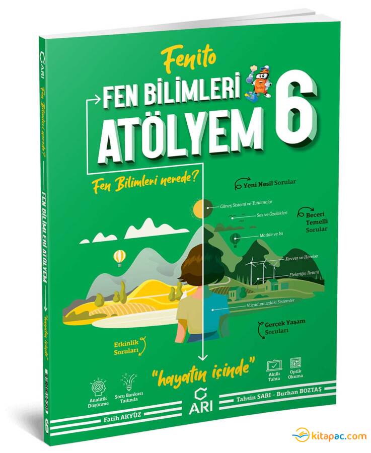 ARI 6.Sınıf FENİTO FEN BİLİMLERİ ATÖLYEM + Yazılı Eki - 1