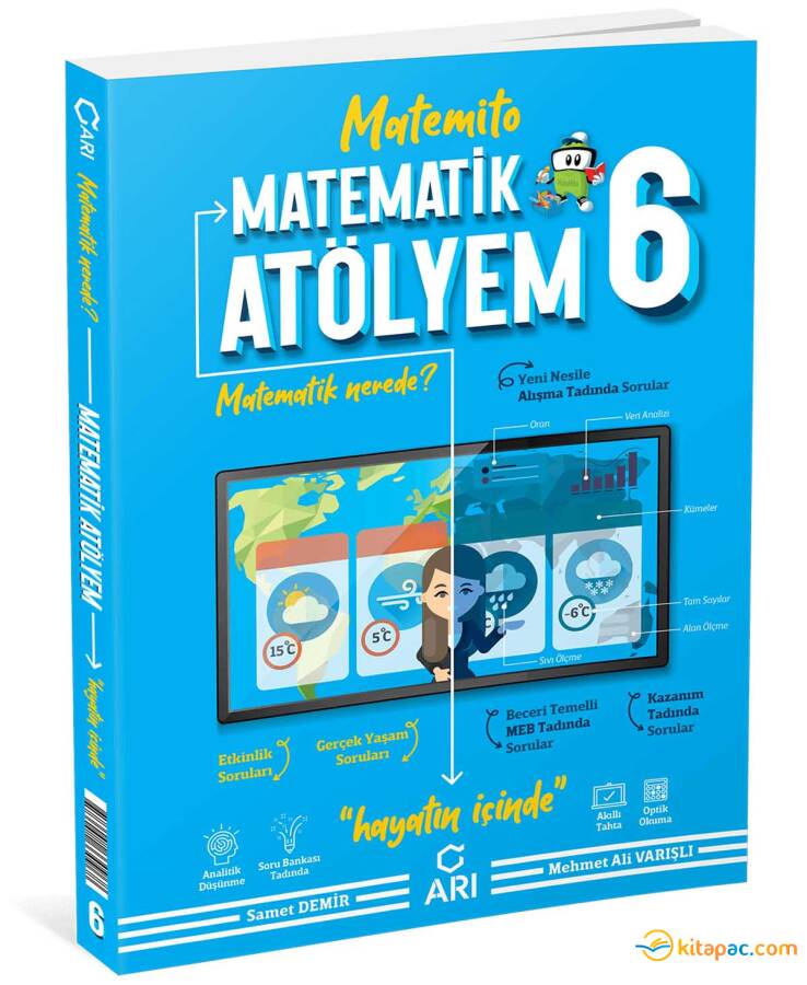 ARI 6.Sınıf MATEMİTO MATEMATİK ATÖLYEM + Yazılı Eki - 1