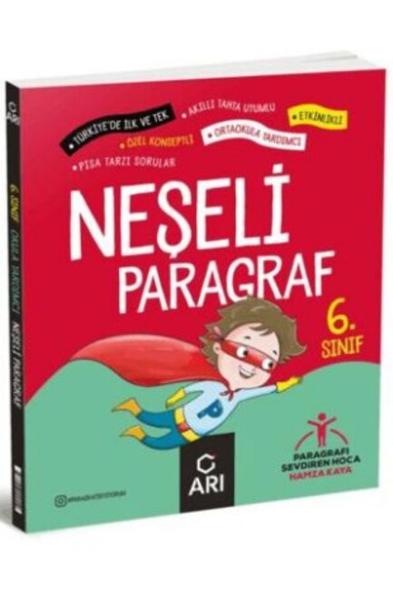 ARI 6.Sınıf NEŞELİ PARAGRAF - ARI YAYINLARI