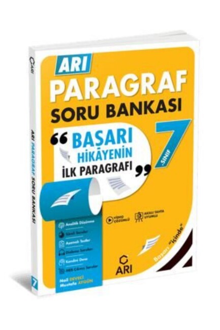 ARI 7.Sınıf PARAGRAF Soru Bankası - ARI YAYINLARI